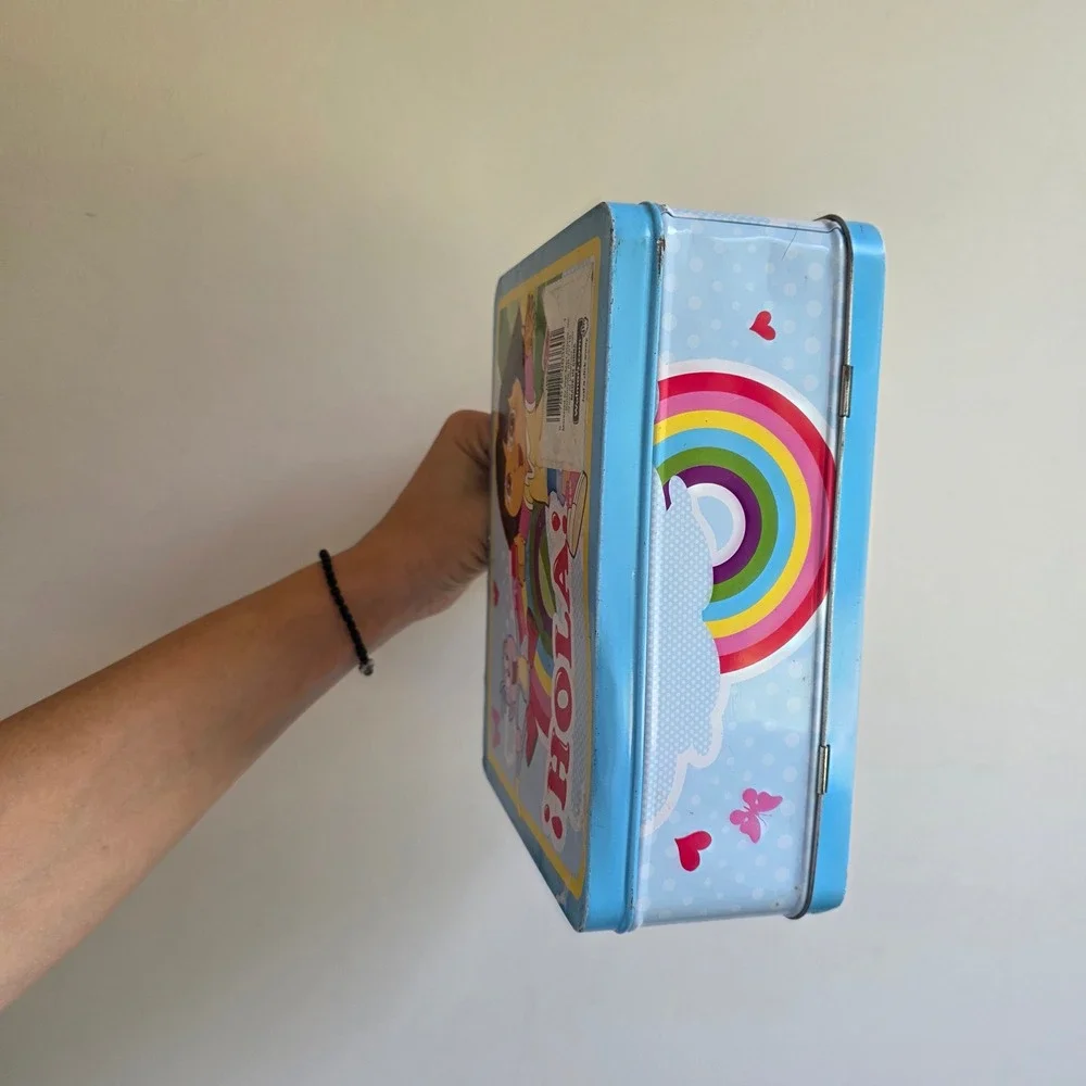 Vintage Dora the Explorer Metal Lunch Box Y2K 2007 Nickelodeon Kidcore Nostalgic